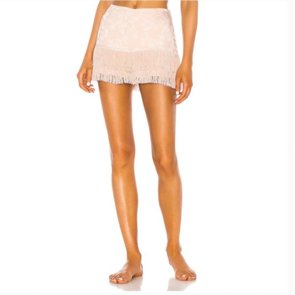 LPA - Pink Fringe Short/Skort